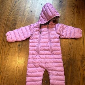 LLBean down snow suit 6-12 Months